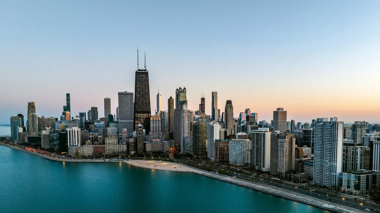 Stadtansicht von Chicago – Symbolbild für Auslandsumzüge
