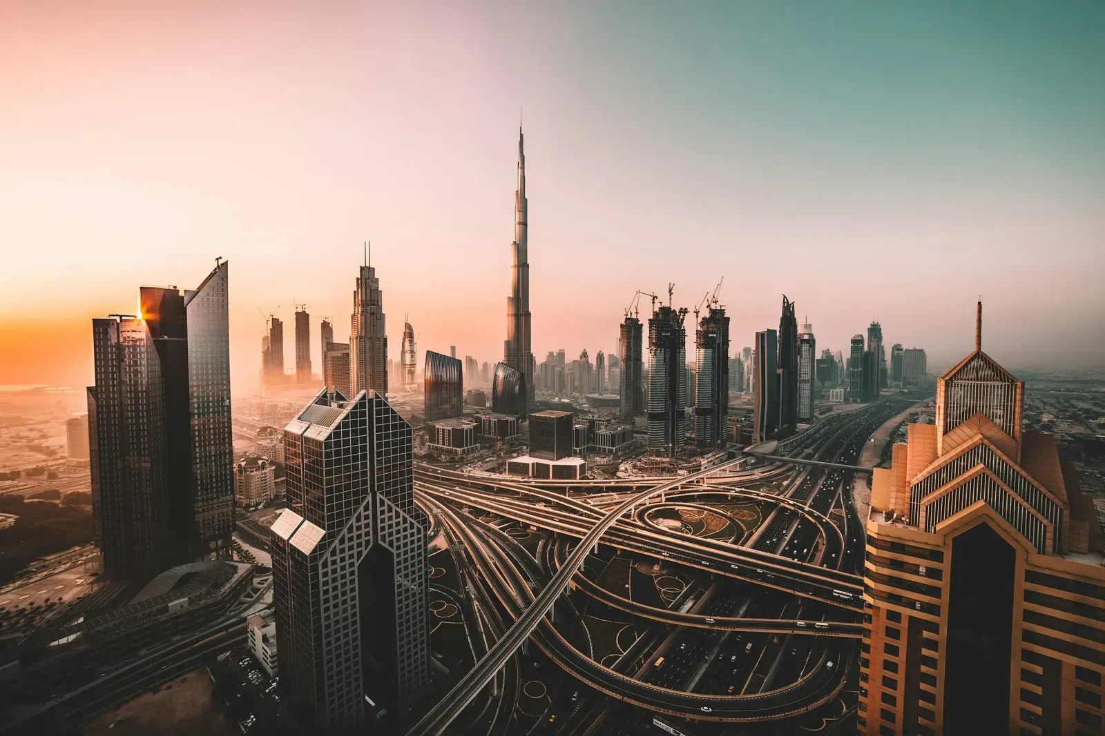 Stadtansicht von Dubai – Symbolbild für Auslandsumzüge