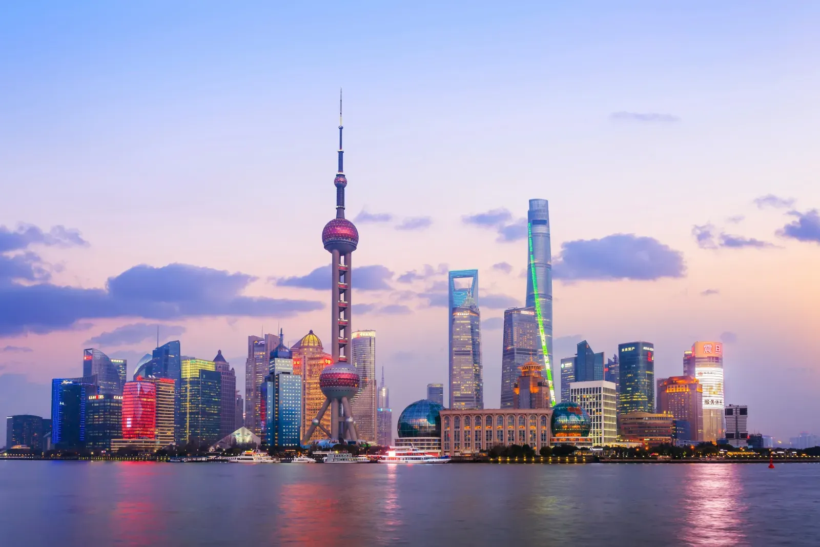 Stadtansicht von Shanghai – Symbolbild für Auslandsumzüge