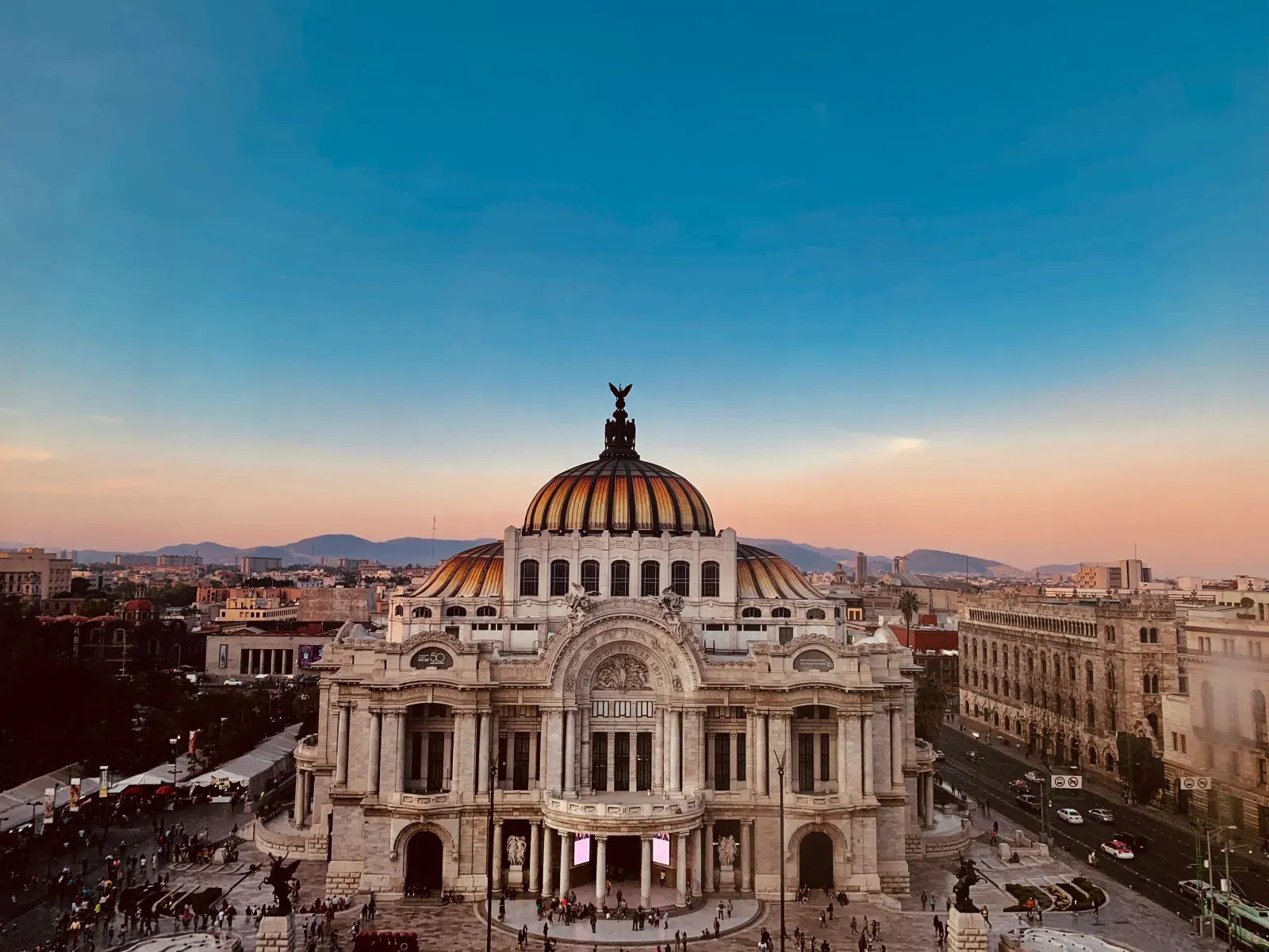 Stadtansicht von Mexico City – Symbolbild für Auslandsumzüge