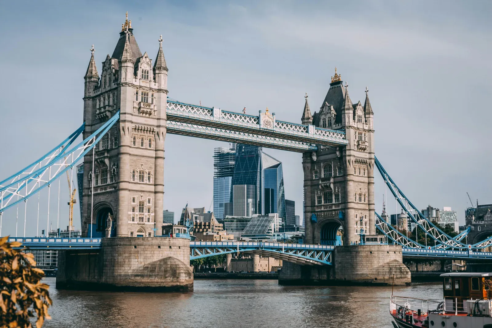 Stadtansicht von London – Symbolbild für Auslandsumzüge