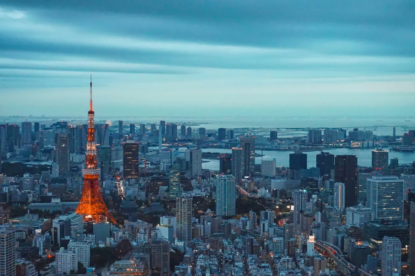 Stadtansicht von Tokio – Symbolbild für Auslandsumzüge