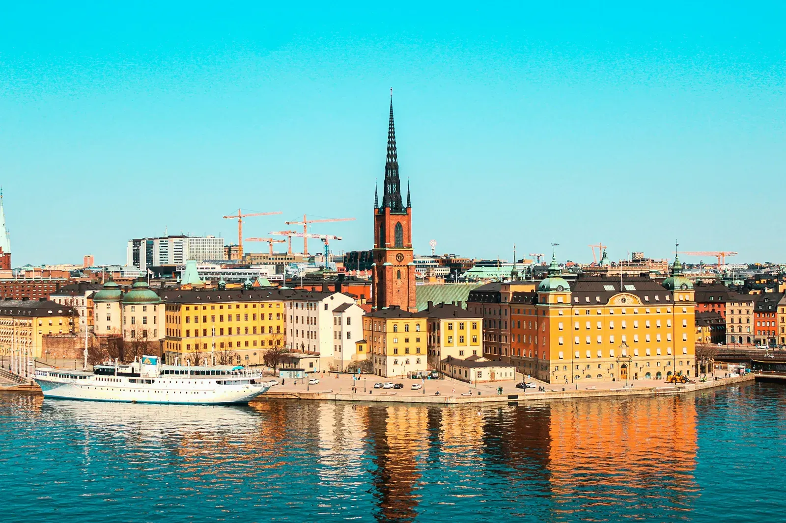 Stadtansicht von Stockholm – Symbolbild für Auslandsumzüge
