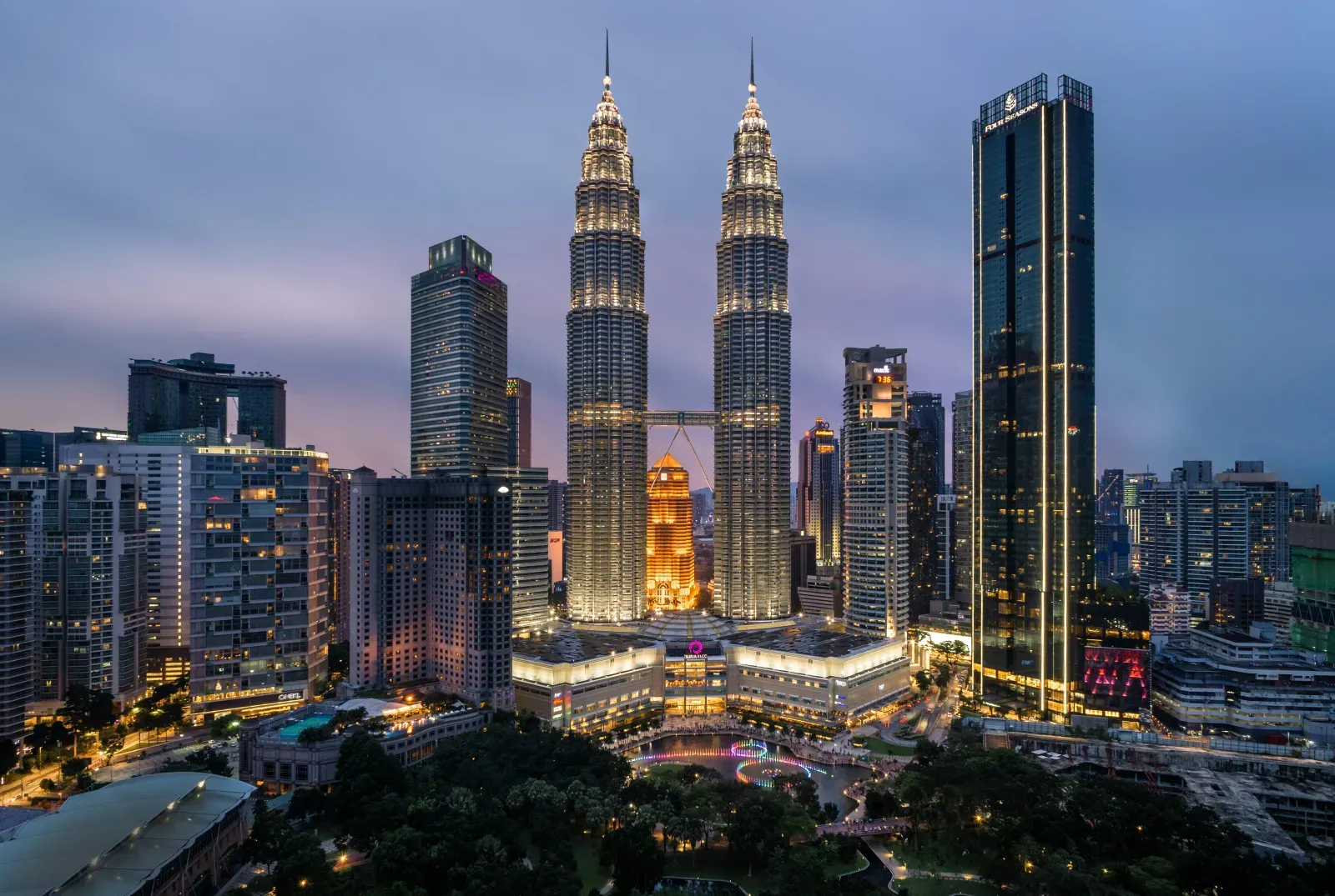 Stadtansicht von Kuala Lumpur – Symbolbild für Auslandsumzüge
