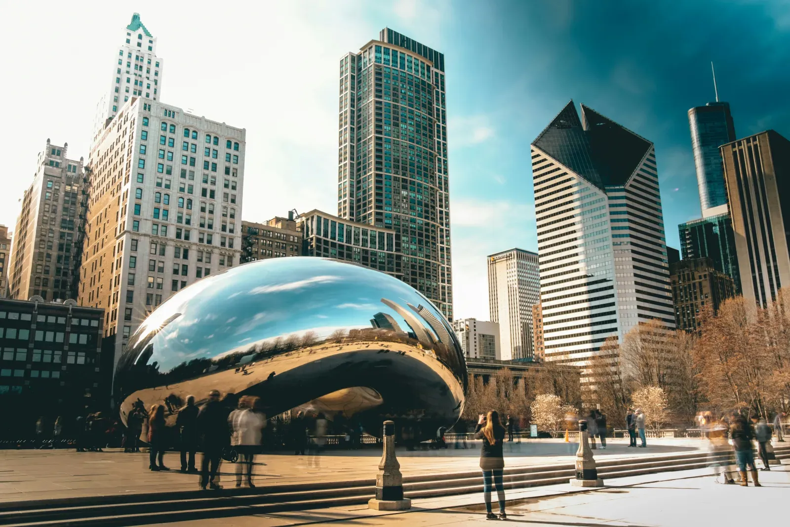 Stadtansicht von Chicago – Symbolbild für Auslandsumzüge