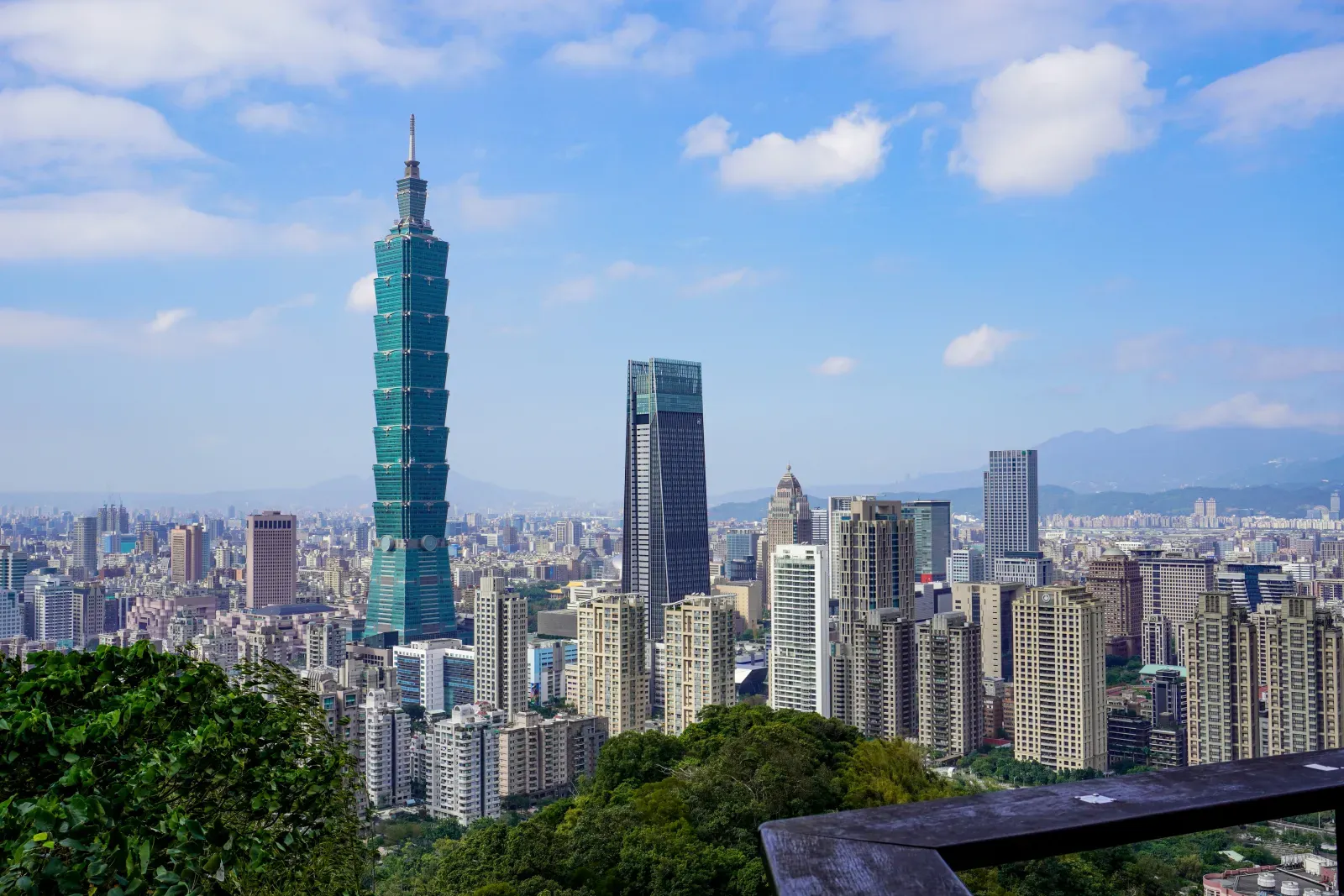 Stadtansicht von Taipei – Symbolbild für Auslandsumzüge
