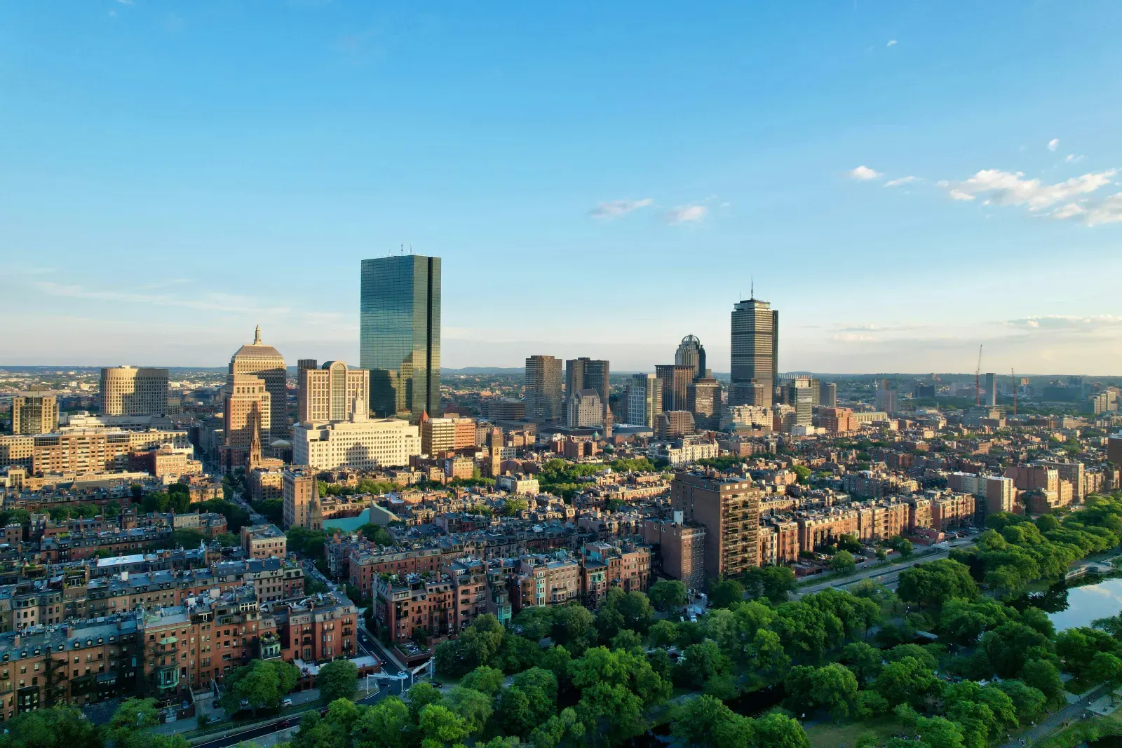 Stadtansicht von Boston – Symbolbild für Auslandsumzüge