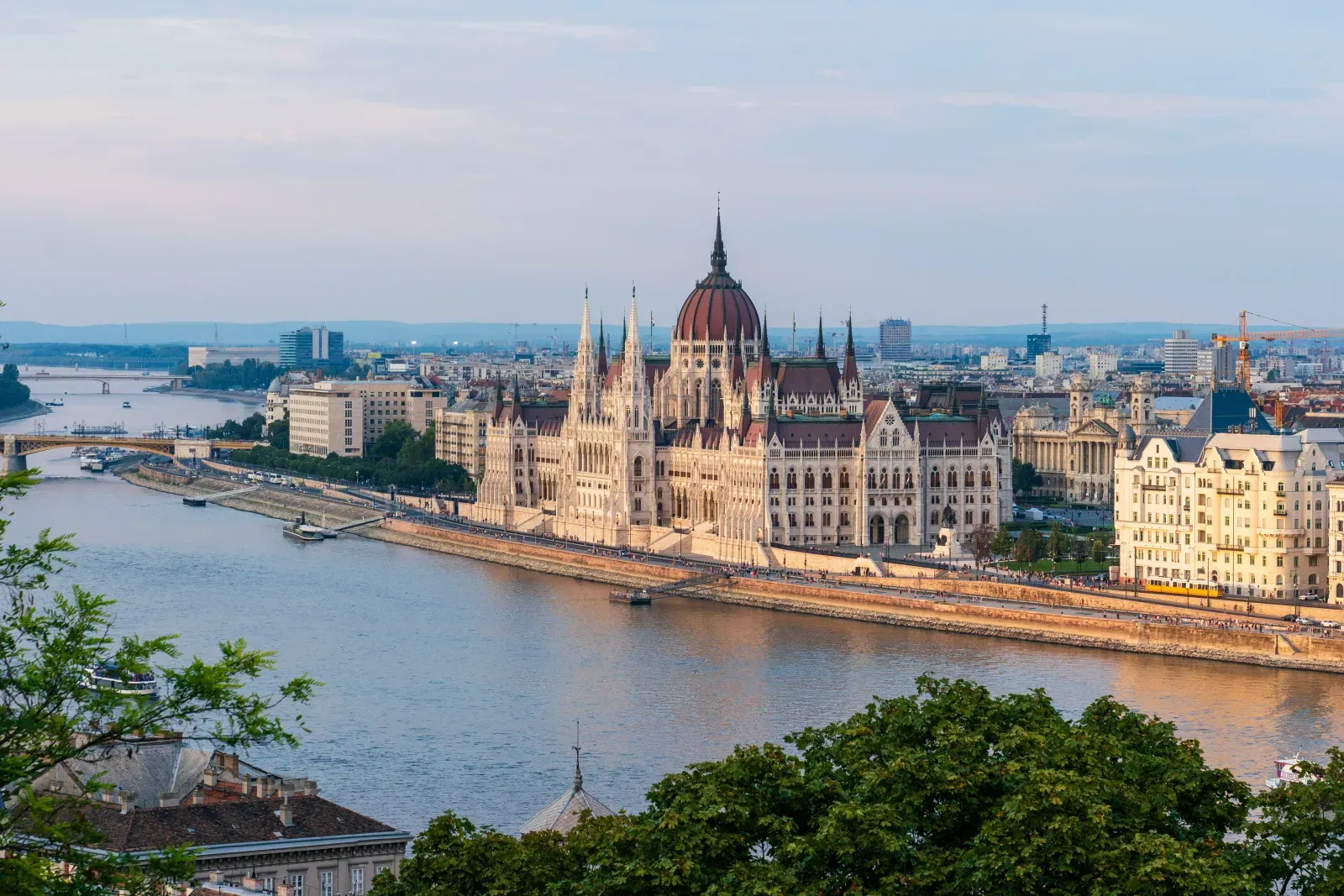 Stadtansicht von Budapest – Symbolbild für Auslandsumzüge