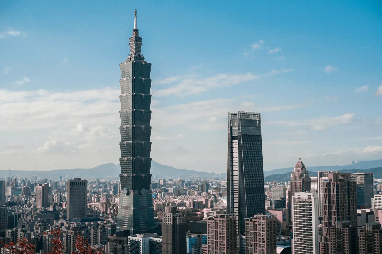 Stadtansicht von Taipei – Symbolbild für Auslandsumzüge