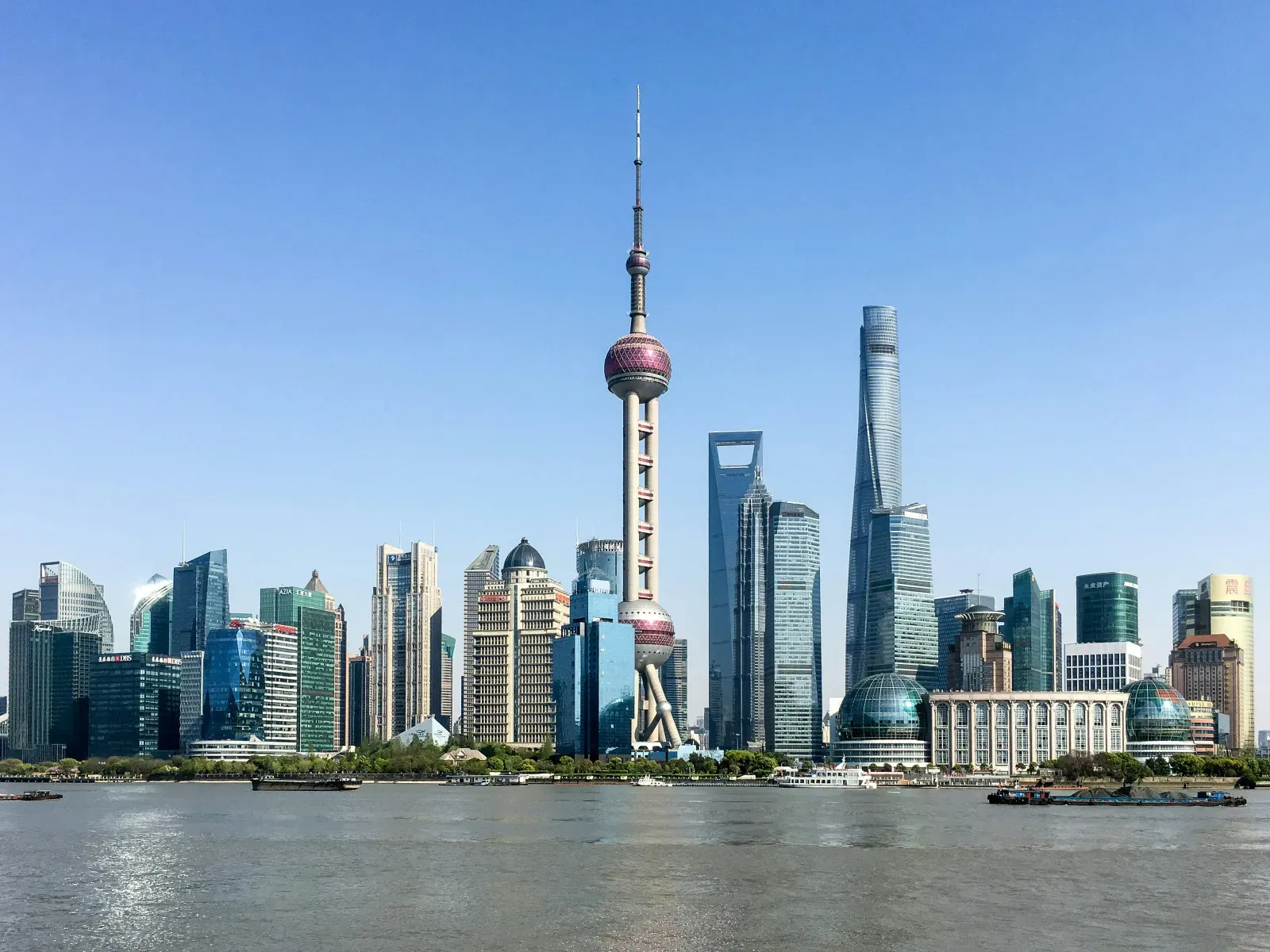 Stadtansicht von Shanghai – Symbolbild für Auslandsumzüge