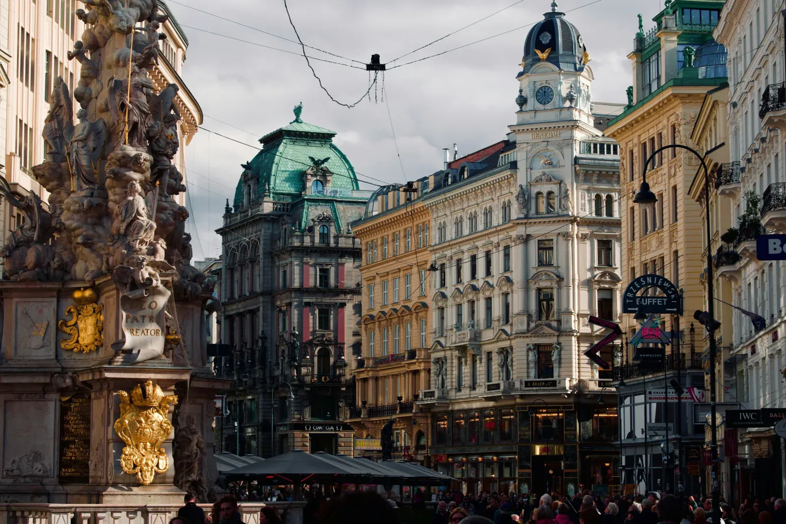 Stadtansicht von Wien – Symbolbild für Auslandsumzüge