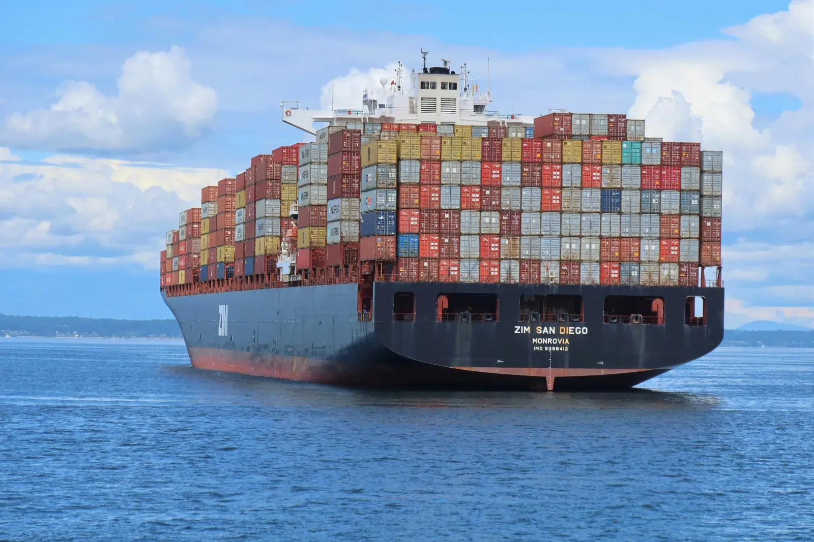 Container im Seefrachtverkehr – Symbolbild