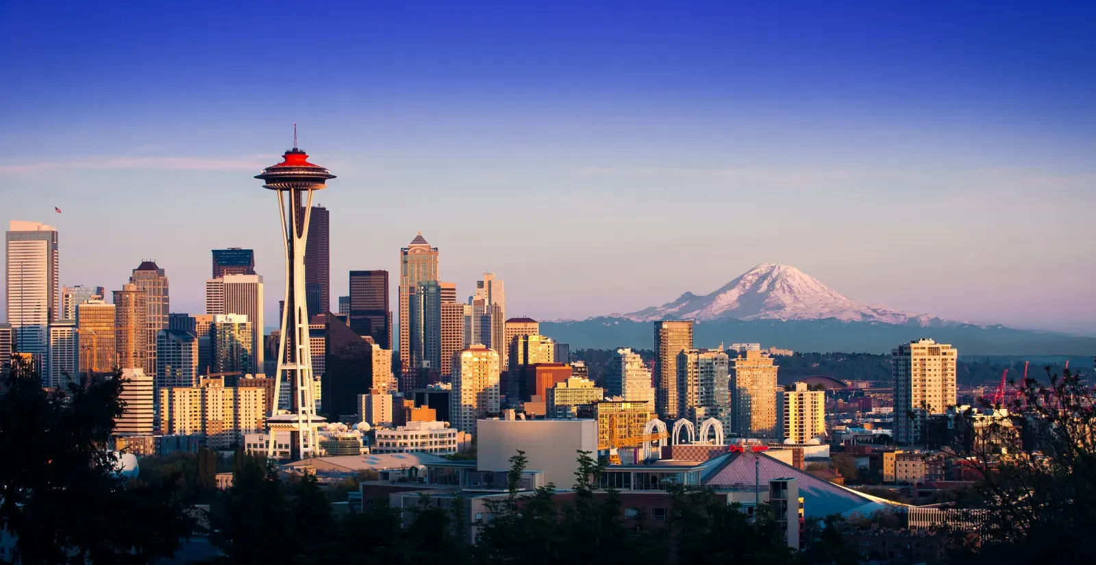 Stadtansicht von Seattle – Symbolbild für Auslandsumzüge