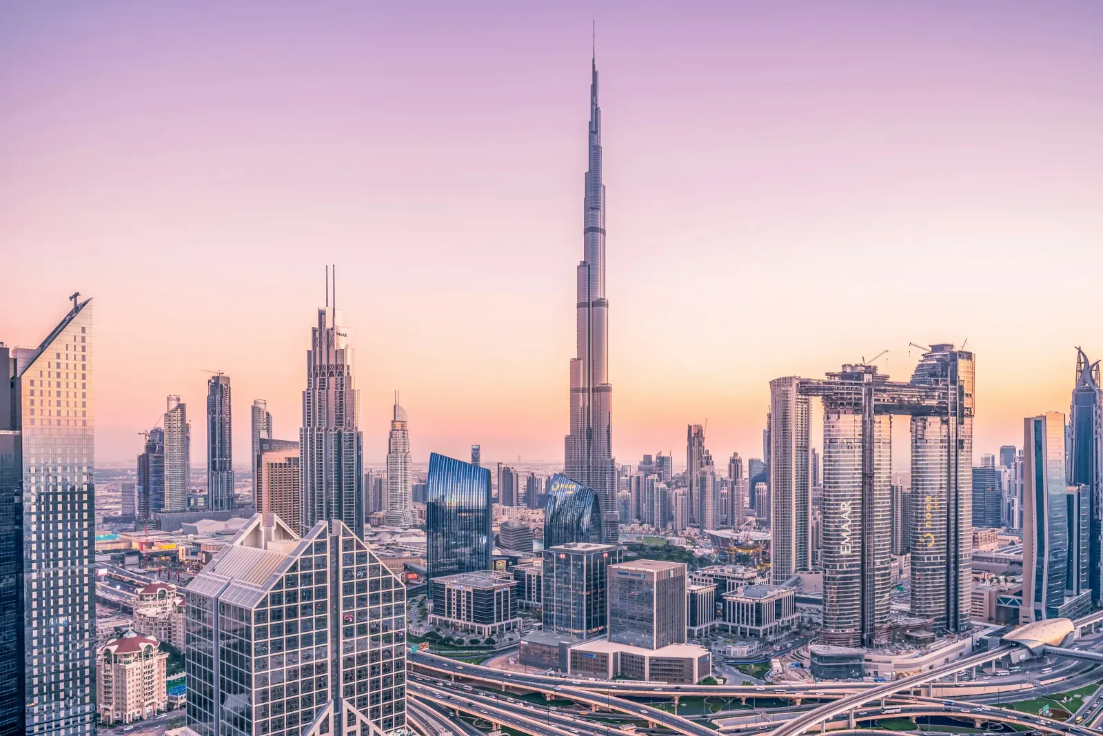 Stadtansicht von Dubai – Symbolbild für Auslandsumzüge