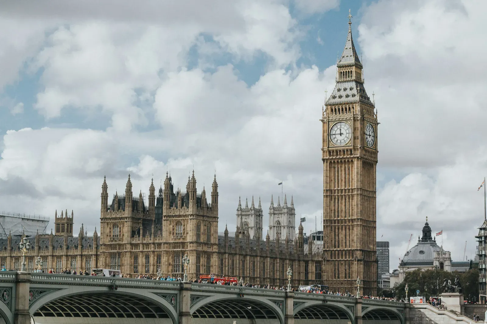 Stadtansicht von London – Symbolbild für Auslandsumzüge