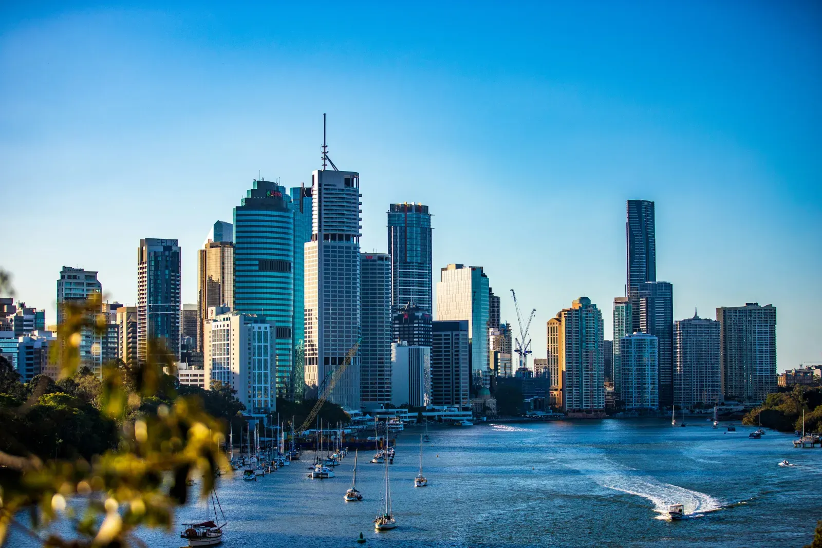 Stadtansicht von Brisbane – Symbolbild für Auslandsumzüge