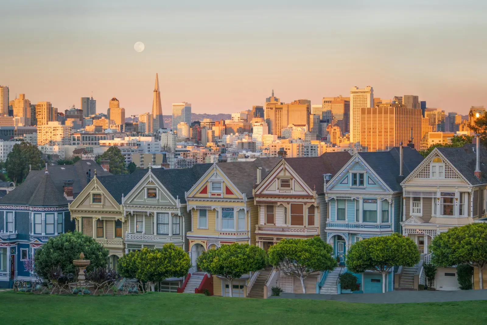 Stadtansicht von San Francisco – Symbolbild für Auslandsumzüge