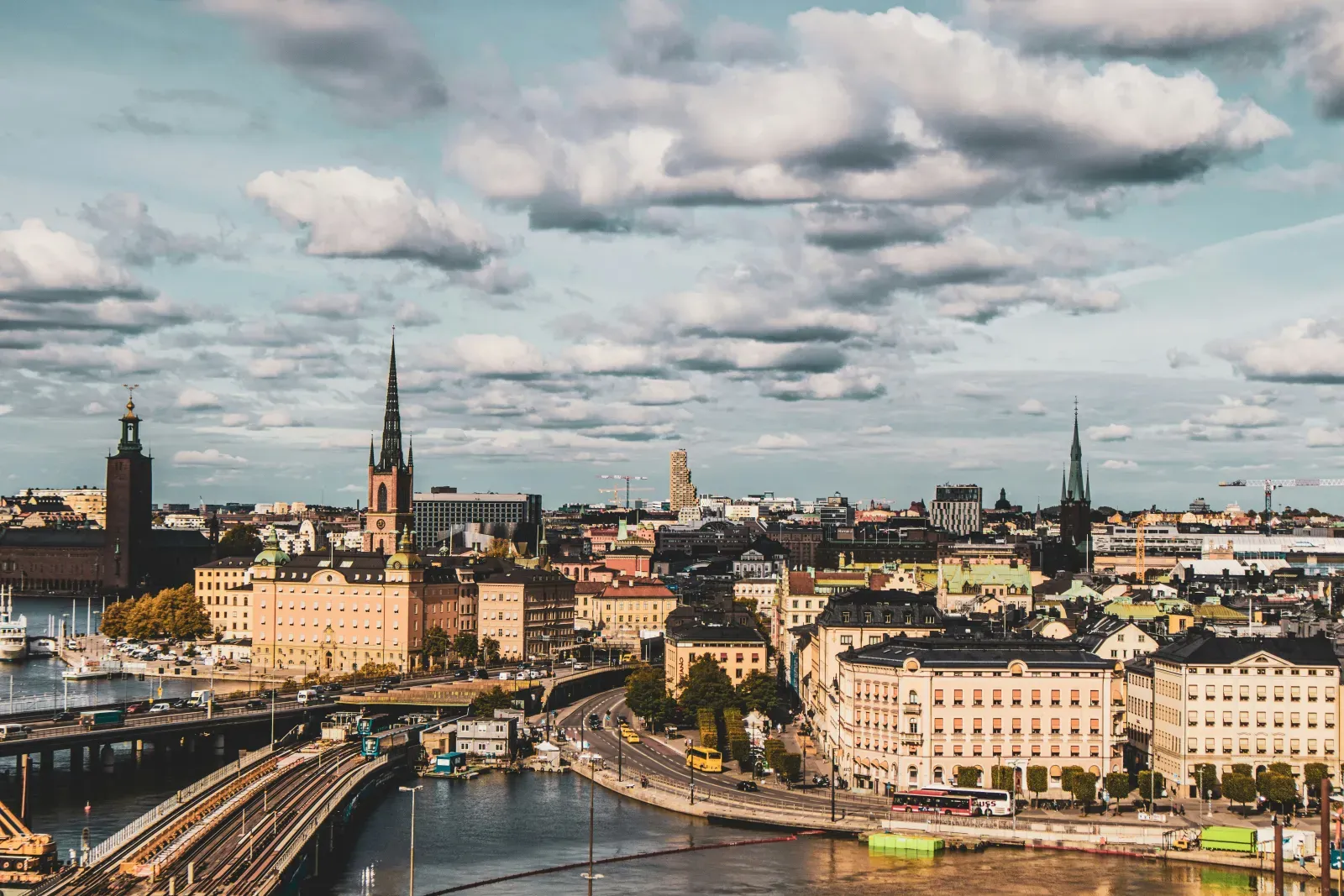 Stadtansicht von Stockholm – Symbolbild für Auslandsumzüge