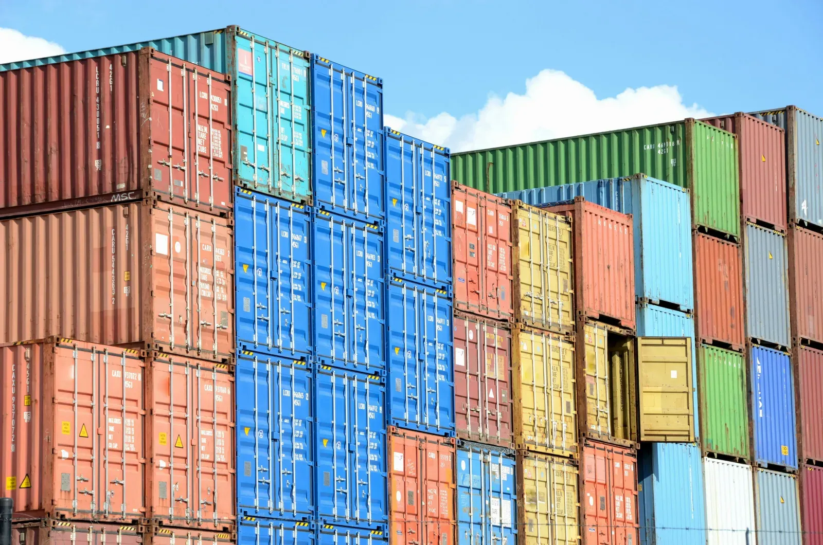 Container im Seefrachtverkehr – Symbolbild